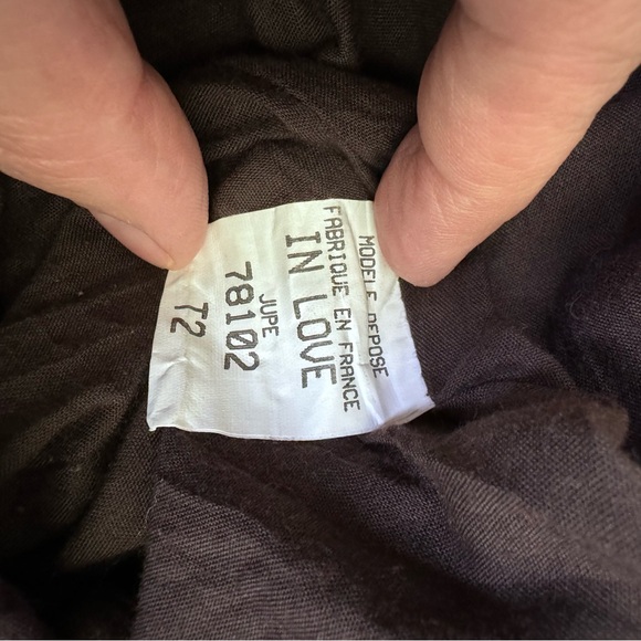 In love Paris by Carling hobo Taffeta Pleated embroidered Floral maxi skirt - Picture 7 of 9